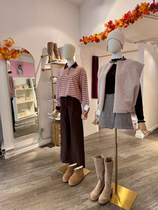 Brown Faux Uggs - Shoes