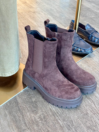 Brown Short Boots - Shoes