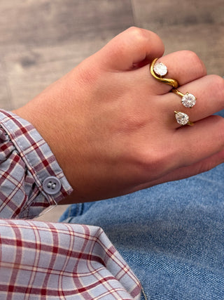 2 Diamanten - Ring