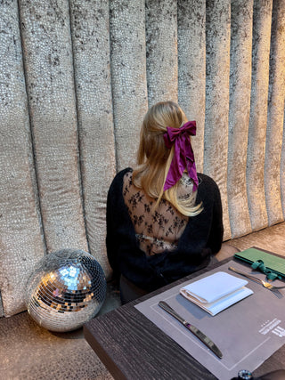 Black Lily Lace - Pull