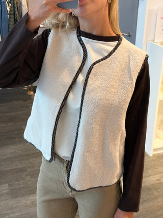 White Teddy - Gilet