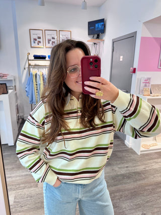 Happy Colour Stripes - Pullover