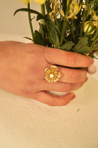 Pearly Flowery - Ring
