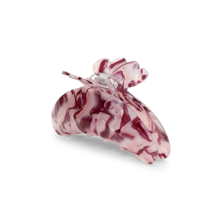 Purple Helle Cinnamon Satin Big - Hairclip