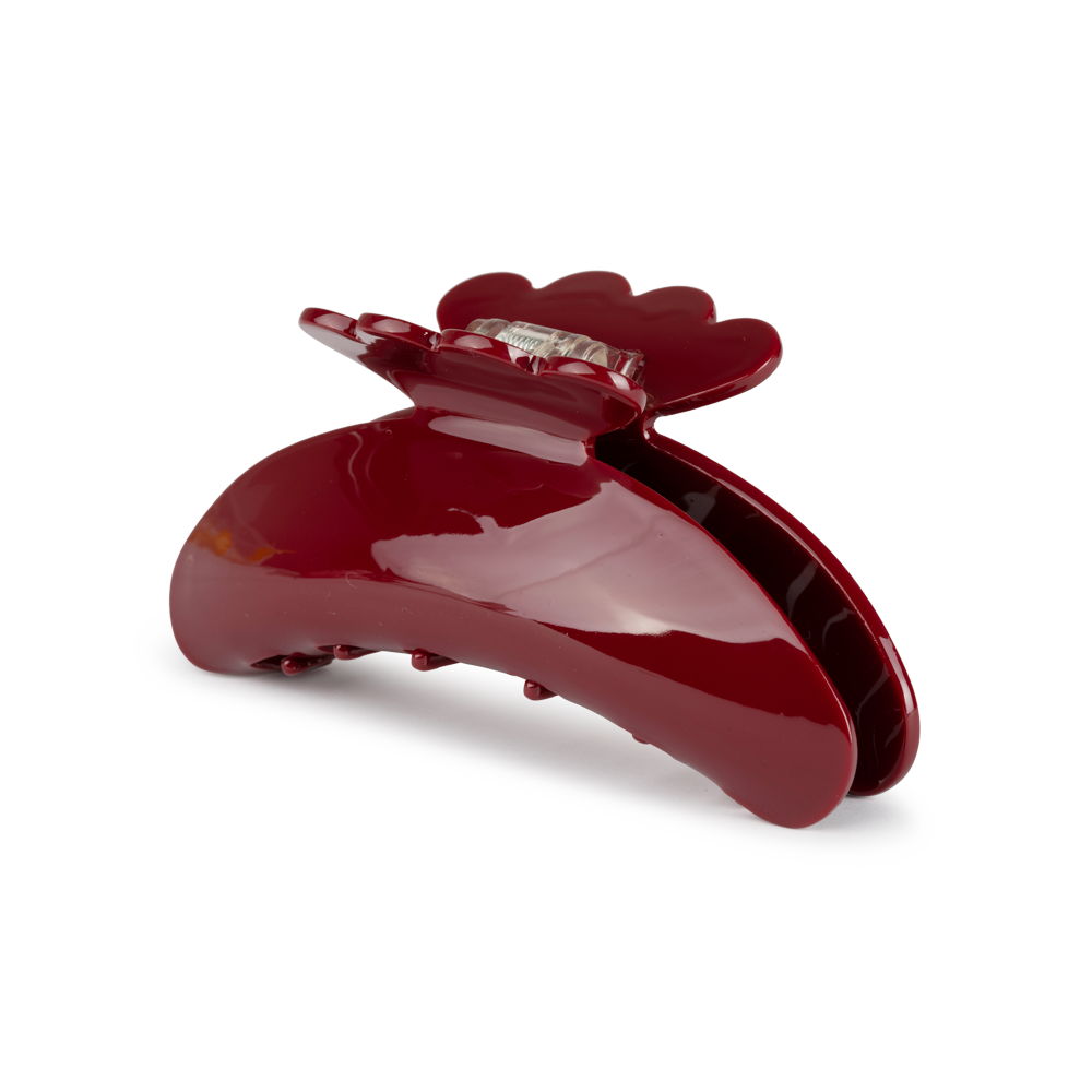 Bordeaux Helle Solid Big - Hairclip