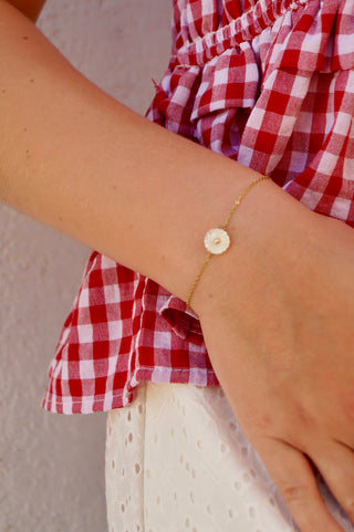 Little White Flower - Bracelet