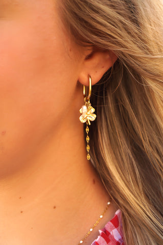Pearly Clover - Earrings