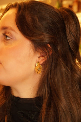 Reliëf Teardrop - Earrings
