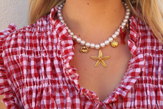 Chunky Seaside Pearls - Necklace
