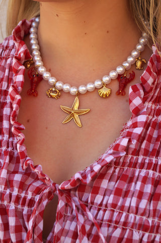 Chunky Seaside Pearls - Necklace