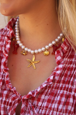 Chunky Seaside Pearls - Necklace