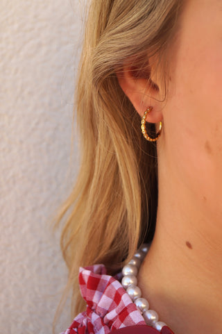 Diamond Hoop - Earrings