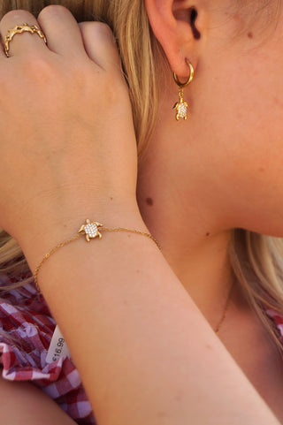 Diamond Turtle - Bracelet