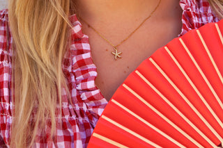 Diamond Starfish - Necklace