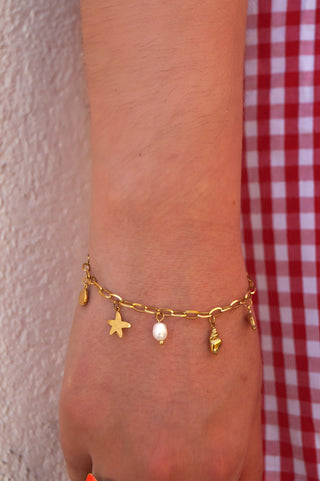 Beachy Shell Charms - Bracelet
