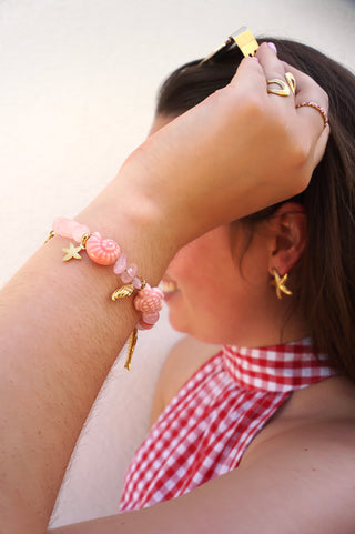 Pink Turtle - Bracelet