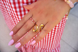 Pink Cutie Hearts - Ring