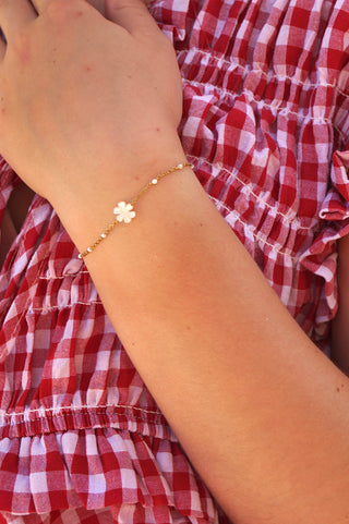 White Flower - Bracelet