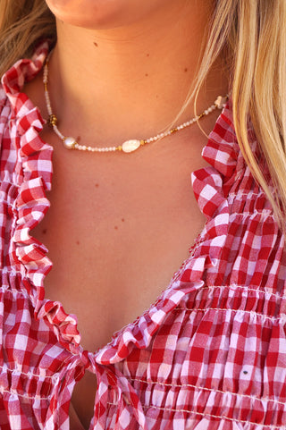 White Pearlies - Necklace