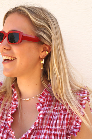Flowery Pearls - Earrings