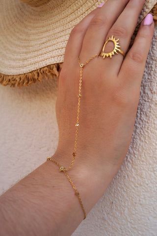 Diamond Handchain - Bracelet