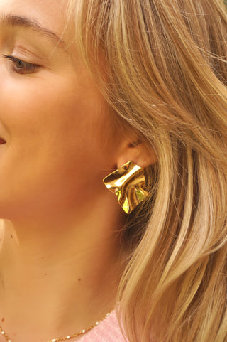 Asymmetrical Rectangular - Earrings