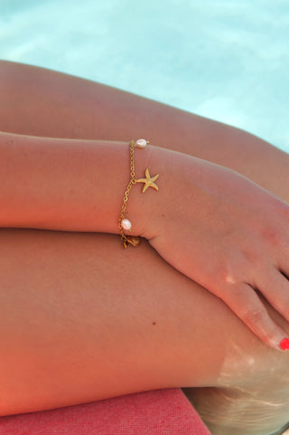 Starfish & Pearls - Bracelet