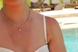 Pearly Starfish - Necklace