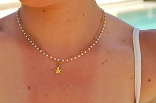 Pearly Starfish - Necklace