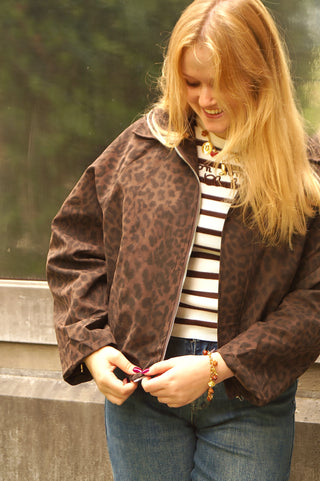 Brown Leopard - Jacket