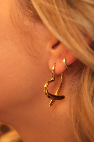 Open Heart - Earrings