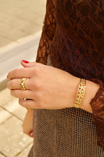 Load image into Gallery viewer, Double Flowers Bangle - Bracelet
