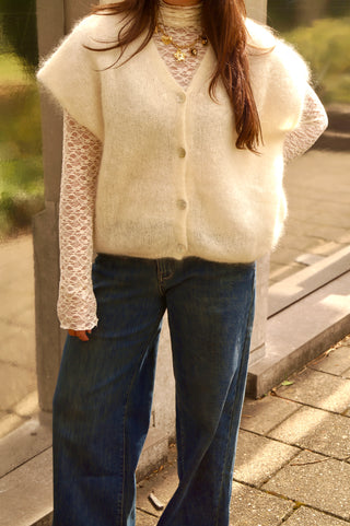 White Lace Coll - Blouse