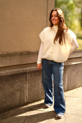 White Lace Coll - Blouse