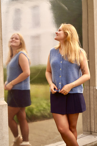 Striped Flowers Bangle - Bracelet