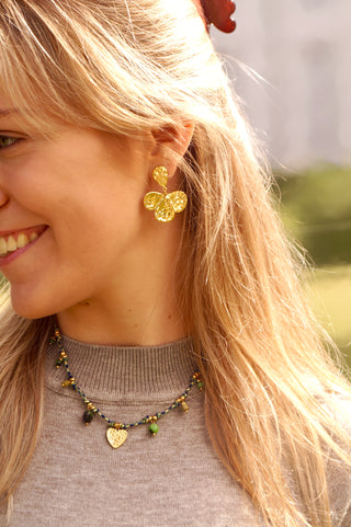 Ella Leaves - Earrings