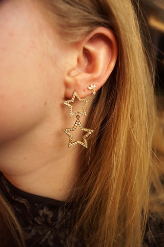Diamond Stars - Earrings