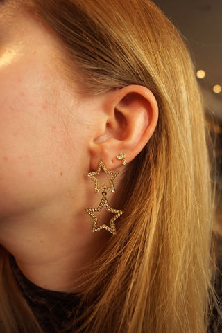 Diamond Stars - Earrings