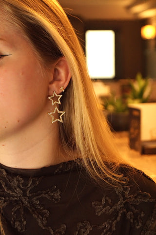 Diamond Stars - Earrings