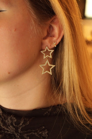 Diamond Stars - Earrings
