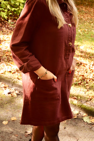 Green Cord Pearly Charms - Bracelet