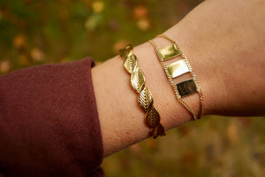 Leaves Bangle - Bracelet