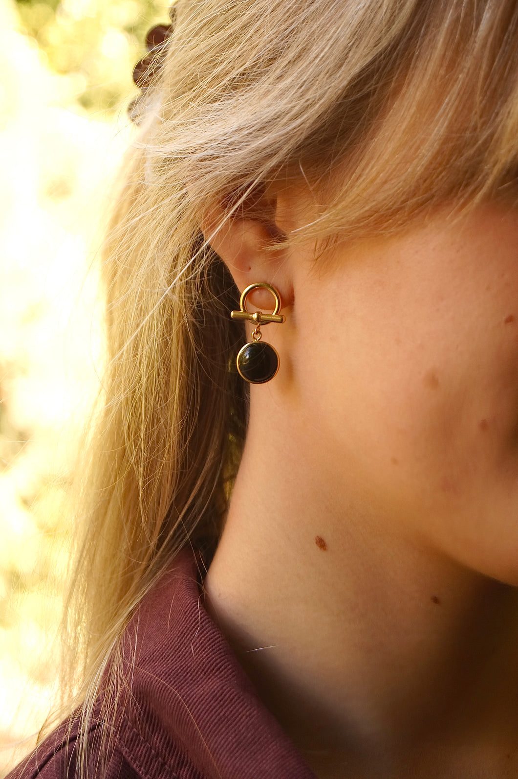 Black Pearl - Earrings