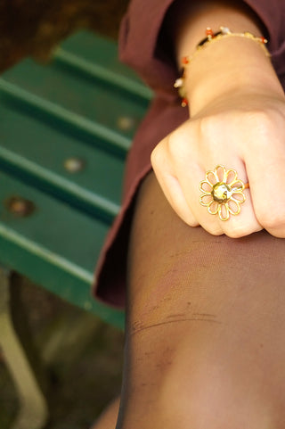 Simple Daisy Flower - Ring