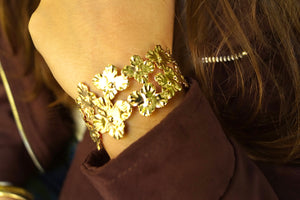 Ilona Flowers Bangle - Bracelet