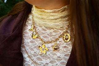 Sunny Cowboy Charms  - Necklace