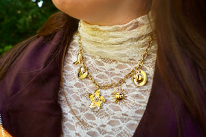Sunny Cowboy Charms  - Necklace