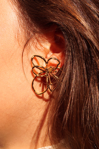 Artistic Flower - Earrings