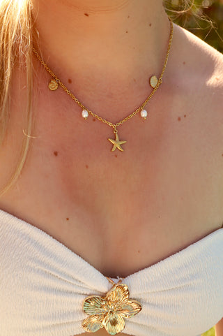 Pearly Sea Creatures - Necklace