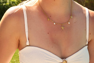 Pearly Sea Creatures - Necklace